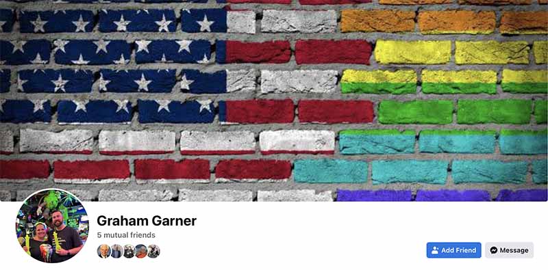 Graham Garner also is an anti-White racist